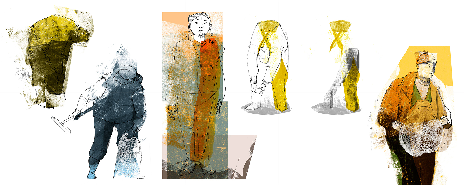 Morecambe Bay making of - Ilustración 02