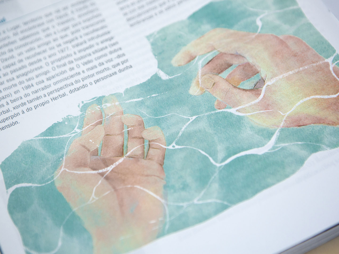 2º Bachillerato - Detalle de páxina ilustrada