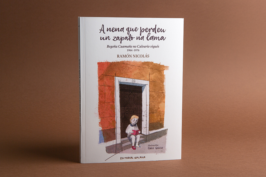 A nena que perdeu un zapato na lama - Portada / Ilustración