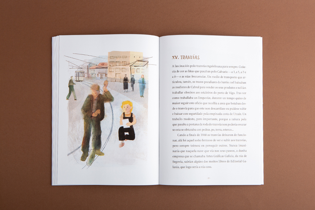 A nena que perdeu un zapato na lama - Ilustración