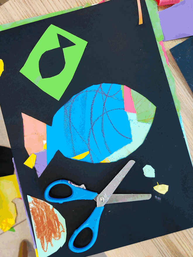 Educación Infantil - Taller de collage